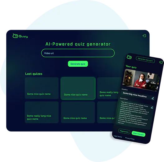 Vorschau des Projekts Quizly